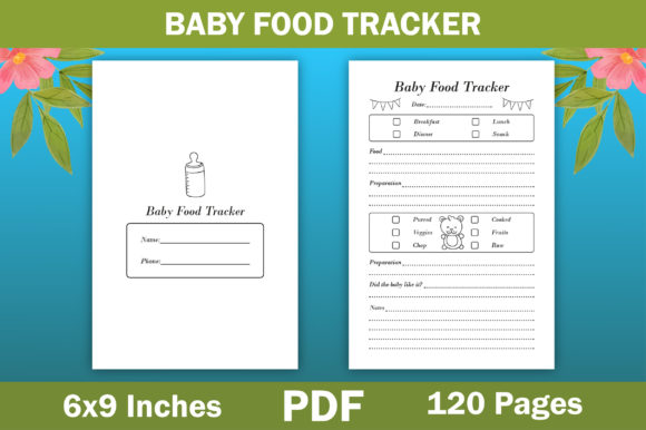 Download Baby Food Tracker Printable Pages - Printable Collection