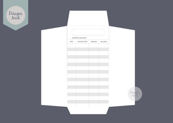 Download Blank Cash Envelope Printable PDF - Printable Collection