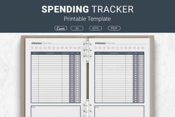 Download Spending Tracker Printable Template - Printable Collection