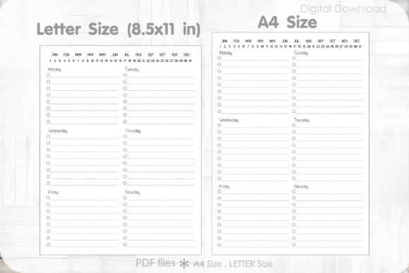 Download Printable Daily Planner with to-Do List - Printable Collection