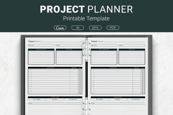 Download Project Planner Printable Template - Printable Collection