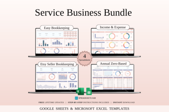 Download Service Business Bundle | 16 Templates - Business bundle Collection