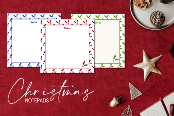 Download Christmas Notepad Printable - Printable Collection