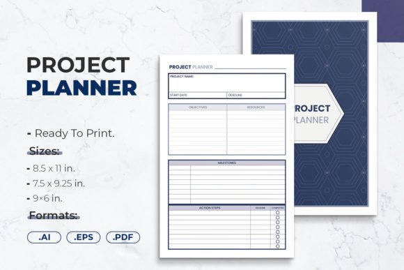 Download Project Planner | Printable Template - Printable Collection