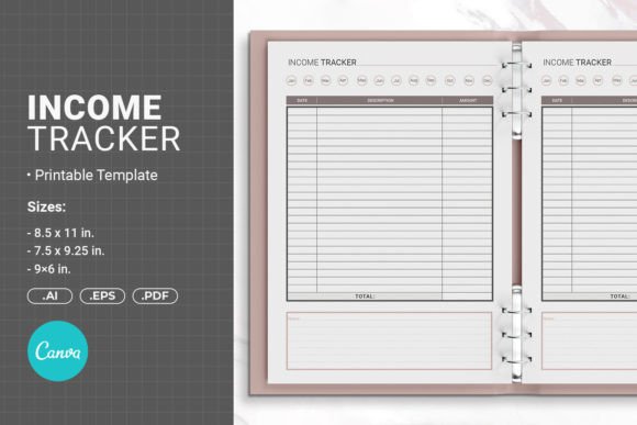 Download Income Tracker Printable Template - Printable Collection