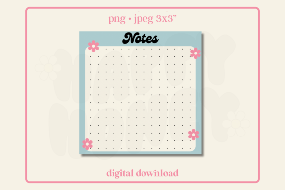 Download Flower Printable Sticky Notes - Printable Collection