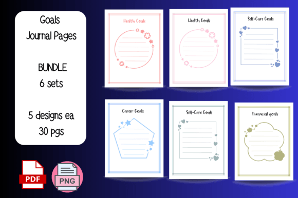 Download Printable Journal Pages Goals PDF PNGS7. - Printable Collection