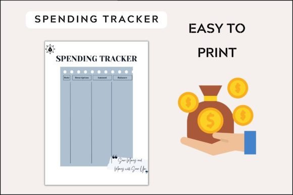 Download Spending Tracker Printable - Printable Collection