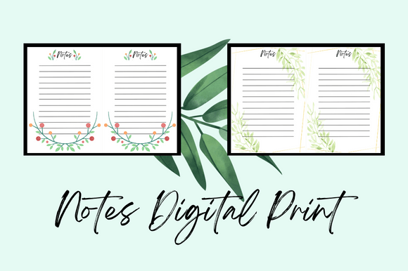 Download Cutes Printable Notepad Digital Download - Printable Collection