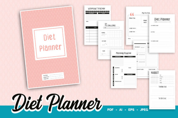 Download Diet Journal Printable Planner - Printable Collection