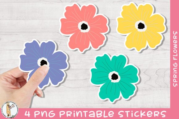 Download Spring Flower Printable Stickers - Printable Collection