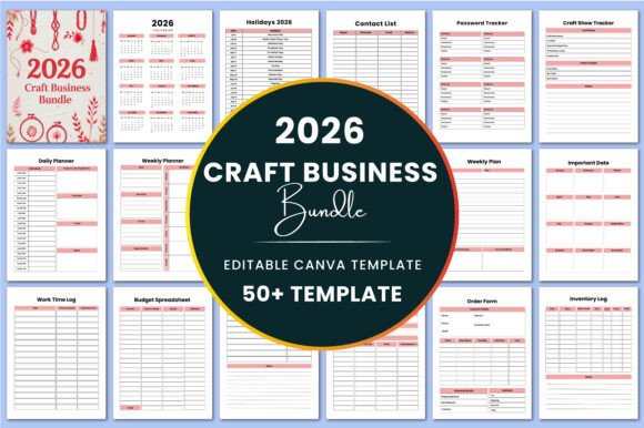 Download 2026 Craft Business Bundle KDP Interior - Business bundle Collection