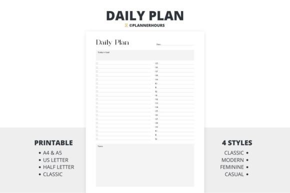 Download Printable Daily Planner - Printable Collection