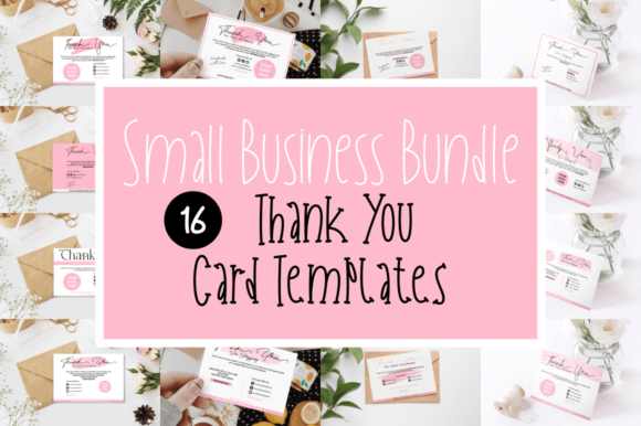 Download Thank You Card for Small Business Bundle - Business bundle Collection