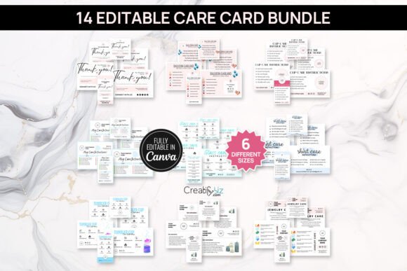 Download Care Card Small Business Bundle - Business bundle Collection