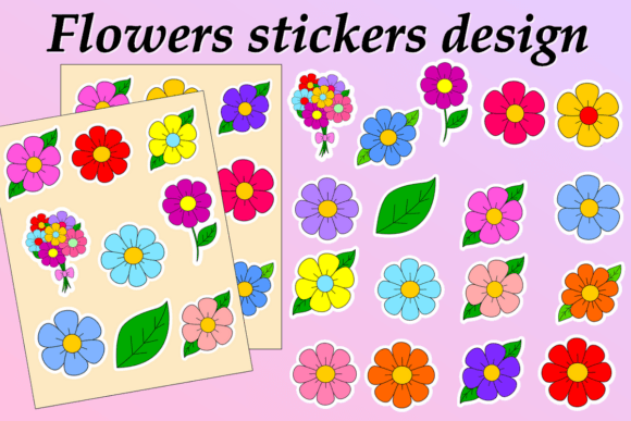 Download Flower Stickers Printable - Printable Collection