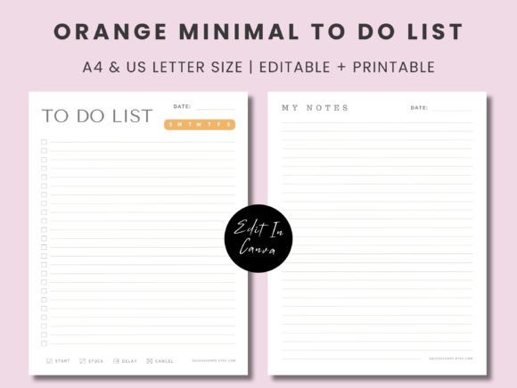 Download Printable to Do List Canva Template - Printable Collection