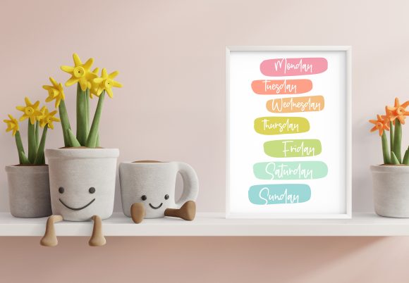 Download Weekday Printable Wall Art - Printable Collection