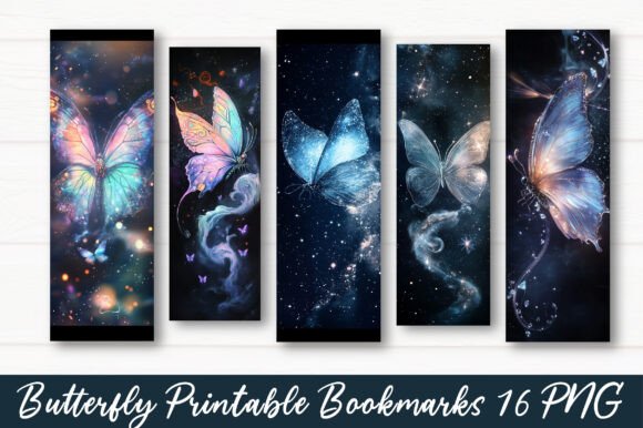 Download Butterfly Printable Bookmarks - Printable Collection