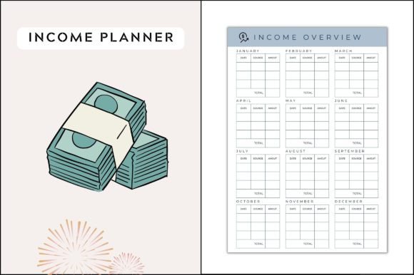 Download Printable Income Tracker Planner - Printable Collection