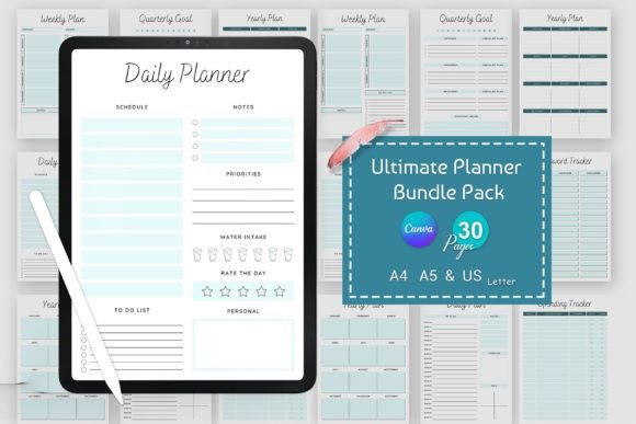 Download Printable Ultimate Planner Bundle - Printable Collection
