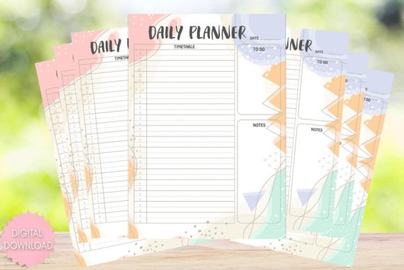 Download Printable Daily Planner Pages Digital - Printable Collection