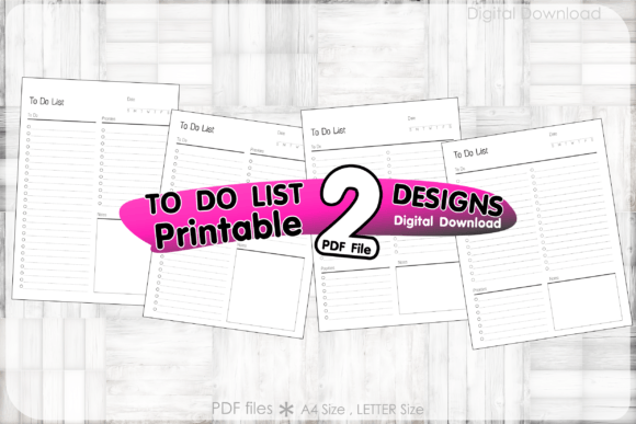 Download Productivity Weekly to-Do List Printable - Printable Collection