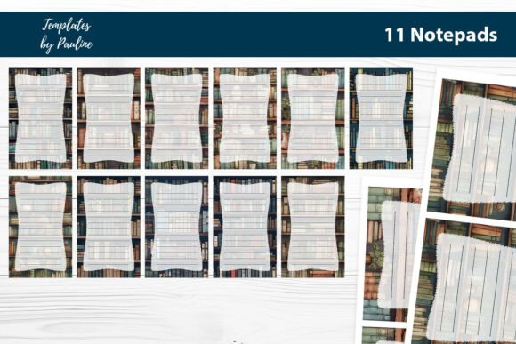 Download Book Nerd Printable Notepad Bundle - Printable Collection