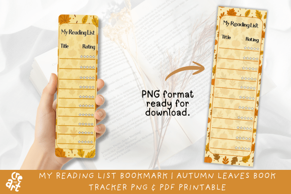 Download Autumn Leaves Book Tracker Printable - Printable Collection