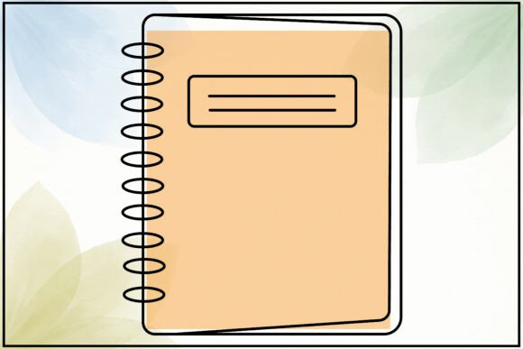 Download Minimal Notebook Line Art - Line art Collection