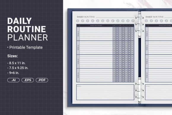 Download Daily Routine Planner Printable Template - Printable Collection